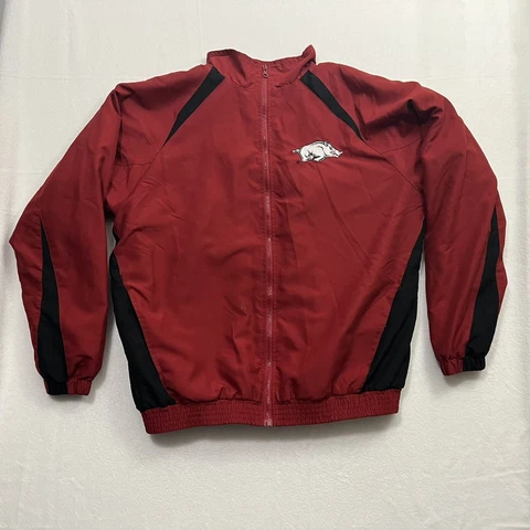 Arkansas Razorbacks Officially Licensed Collegiate Products Men's Jacket Size L Cover