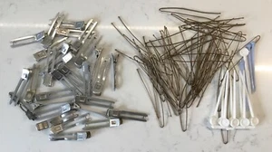 Vintage Metal 50’s Pin Curl Hair Clips / Bun Pins Lot Ladye Jayne - Picture 1 of 1