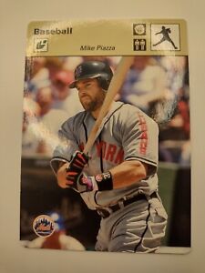 Mike Piazza- 2004 Donruss Playoff Sportscaster serial #6/25 New York Mets