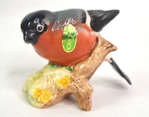 Vintage Beswick Bull Finch Bird Figurine - Picture 1 of 6