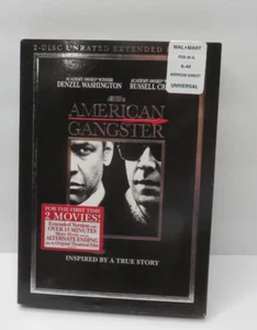American Gangster (2-Disc Unrated Extended Edition) - DVD - VERY GOOD - Picture 1 of 9