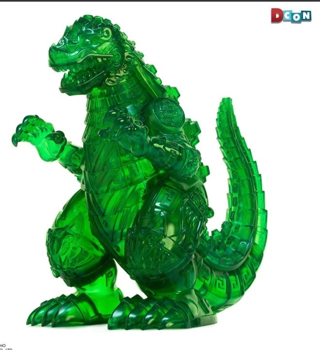 Estatua GODZILLA de Urban Aztec DCON MONDO exclusiva edición variante de jade Foto 1 de 1