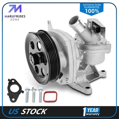 Bomba de água do motor com termostato para Chevy Malibu Equinox GMC Canyon Buick Regal - Imagem 1 de 4