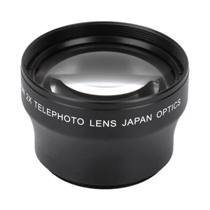 Camera Lens Portable 37MM 2X Professional HD Converter Telephoto Len - Bild 1 von 7