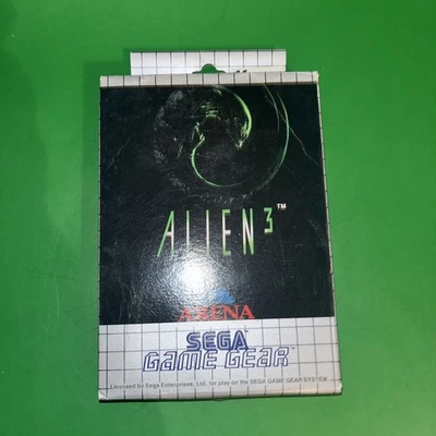 Sega Game Gear Alien 3 new boxed game sealed inside never used 1992 rare mint  - Image 1 of 4