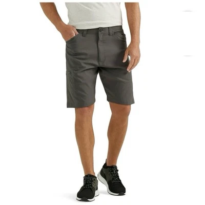 Wrangler Shorts Sz 44 Men Gray All Terrain Cargo Relaxed Fit Pockets 10” Inseam - Image 1 of 4
