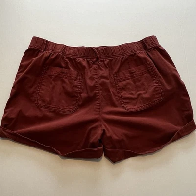 Pantalones Cortos Sonoma Arcilla Óxido Cordón Informales Talla XL (b27) Foto 1 de 3