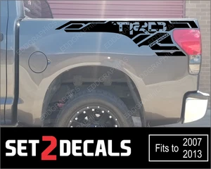 TRD*OF ROAD*  Tundra Sticker FOR * 2007 to 2013 *BED SIDE STRIPES DECAL SET - Picture 1 of 2