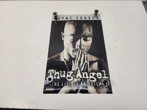 Póster promocional Tupac Shakur 2Pac Thug Angel 2002 11x17 - Imagen 1 de 7