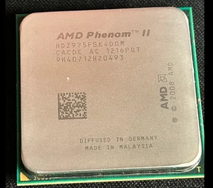 AMD Phenom II X4 975 Desktop CPU Processor Black Edition HDZ975FBK4DGM AM3 - Bild 1 von 2