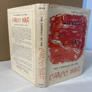 Conduct of the Chaco War by Zook Jr 1960 First Edition Dust Jacket Military Book - Picture 1 of 11