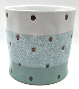 Blue Sky Clayworks Ashton Dot Keramik 4" Blumentopf Farbe: Unter der Sonne - Bild 1 von 5