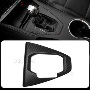 For Ford Mustang S650 GT 2024+ Matte Carbon AT Console Gear Shift Knob Base Trim - Picture 1 of 11