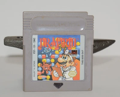 Dr. Mario (Nintendo Game Boy, 1990) - Tested WORKS - Authentic - Image 1 of 2