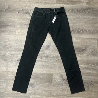 Pantalón chino James Perse sarga cepillada 5 bolsillos talla 28x31 MGMP negro MHBT1260 $265 Foto 1 de 4
