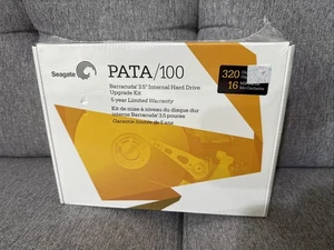 Seagate Barracude 3.5" Internal Hard Drive 320 GB PATA/100 W/ Box NEW Sealed - Picture 1 of 3