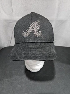 Atlanta Braves Mütze Kappe Herren 7 1/2 schwarz 100 % Wolle A Logo Baseball MLB New Era - Bild 1 von 7