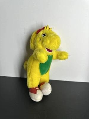 Barney & Friends B.J. Stuffed Animal Plush Vintage Yellow Dino  - Image 1 of 4