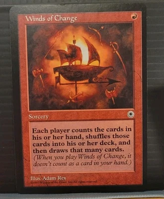 mtg WINDS OF CHANGE NM Portal -Argo- - Image 1 of 2