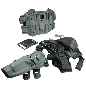 BLACKHAWK! Serpa LEFT Holster kit for Beretta 92 92FS non rail 9mm m9 Thigh leg - Picture 1 of 11
