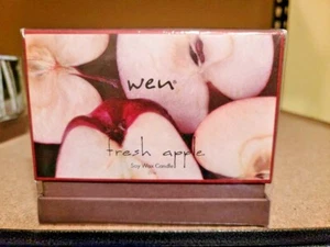 WEN by Chaz Dean Fall Fresh Apple 22 oz 3-Wick Candle - Picture 1 of 2