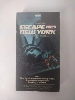 Escape from New York (VHS, 1994) - Image 1 of 4