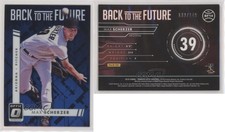 2016 Panini Donruss Optic Back to the Future Blue /149 Max Scherzer #BF14