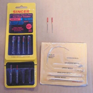 6 Singer Red Brand Needles Style 2020 Size 90/14 & ADDITIONAL NEEDLES - Picture 1 of 1