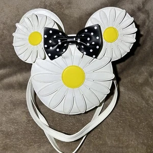 Loungefly Disney Daisy Flower Minnie Mouse Purse Shoulder Bag Crossbody - Picture 1 of 8
