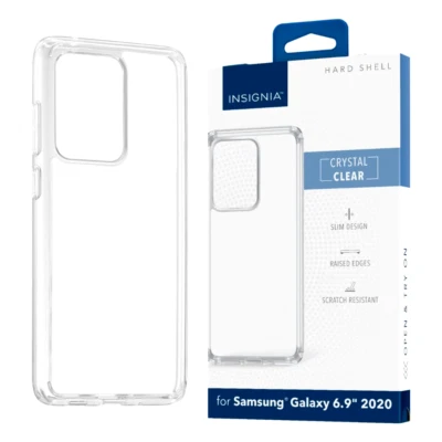 Insignia 硬壳透明适用于三星 Galaxy S20 Ultra 5G 6.9" SM-G988 — 第 1/4 张图片