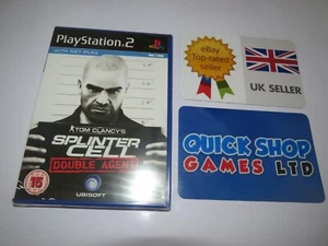 PS2 Tom Clancy's Splinter Cell Double Agent UK Pal, New & Factory Sealed - Picture 1 of 7