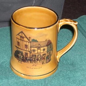 WADE KERAMIK - Old Coach House, York Becher/Tasse, Irland, 4 3/4" hoch - Bild 1 von 1