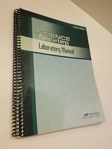 Abeka A Beka Book SCIENCE Matter & Energy Lab Manual pb TEACHER EDITION 11562209 - Picture 1 of 3