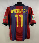 Barcelona Overmars 11 Home Football Shirt 2000/01 Adults Medium Nike G13