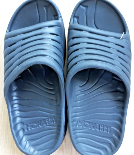 HOKA ONE ONE Ora Recupero Slides Donna Taglia 8 Nero Sandalo Infradito Comfort