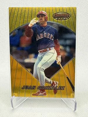1996 Bowman's Best #58 Juan Gonzalez - Image 1 of 2