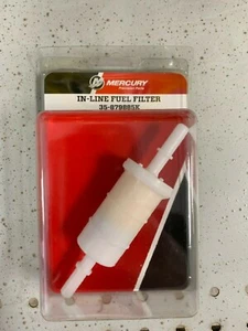 OEM Mercury Optimax Verado DFI Fuel Filter In-Line Four Stroke 35-879885K - Picture 1 of 2