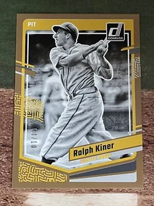 2023 Donruss Baseball Artist Proof Ralph Kiner SSP Serial #’d 08/10 - Picture 1 of 2