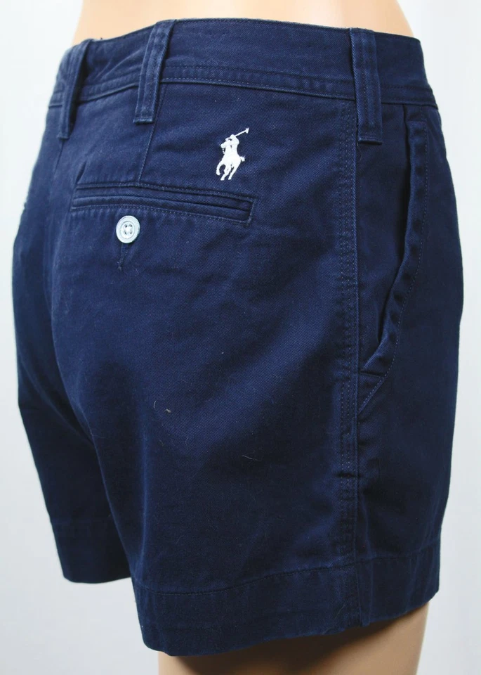 Polo Ralph Lauren Navy Blue Shorts White Pony Logo NWT $90 - Image 1 of 1