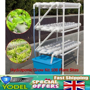 Kit Coltivazione Sistema Idroponico 108 Località Piante Ortaggi Idro 3 Strati! - Foto 1 di 22