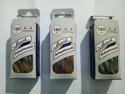 Barth Schnürsenkel Schuhbandl Halbrund/Rund 120 150 180cm Wanderschuhe Trekking