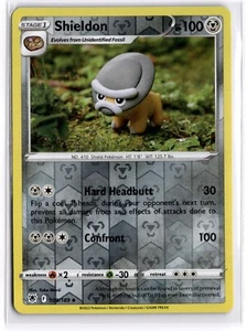 Pokemon Juego de Cartas Coleccionables Shieldon 109/189 Swsh10: Astral Radiance Holograma Inverso - Imagen 1 de 1