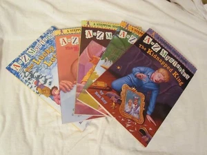 LOT OF 5 - A to Z Mysteries by Ron Roy - CHAPTER BOOKS - paperbacks - Imagen 1 de 6