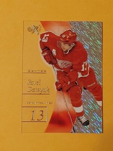 2012-13 Fleer Retro Hockey EX 2001 #32 Pavel Datsyuk Detroit Red Wings  Insert