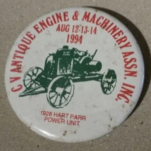 Pinback CV Antique Engine & Machinery Assn 1994 - Picture 1 of 2