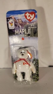 Mcdonalds TY Teenie Beanie Baby Vintage Maple The Bear New Sealed in Box - Picture 1 of 6