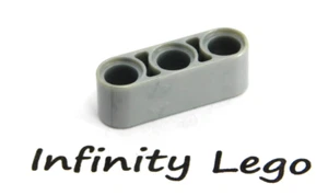 12 LEGO Technic Metallic Silver Beam 1 x 3 Lift-Arm (17141 41482) - 12 Pieces - Picture 1 of 2