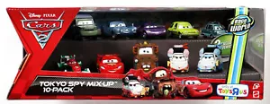 Disney Pixar Cars 2 Tokyo Spy Spy Mix-Up 10er Pack Toys R Us Exclusive W2137 NRFB - Bild 1 von 7