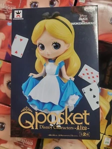 Q Posket Disney Characters Alice (2016) Brand New Factory Boxed Japan Import Toy - Picture 1 of 6