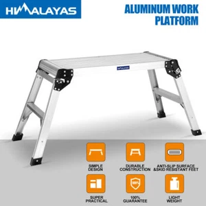 Portable Folding Working Platform Bench Car Washing Painting Sawhorse - Picture 1 of 8
